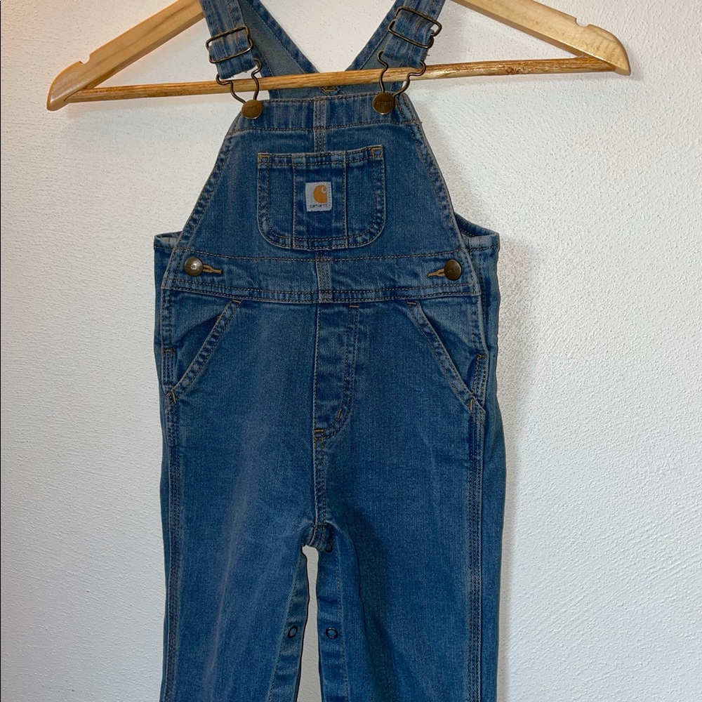 Carharrt Denim Baby overalls Size 12m